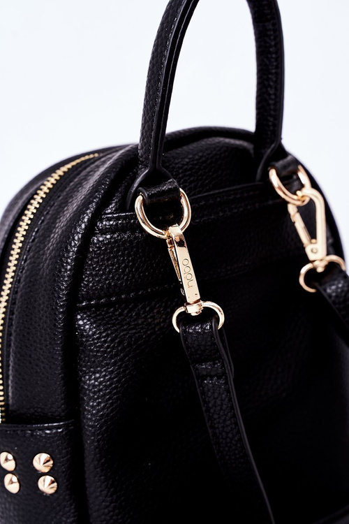 Dámský Kožený Batoh NOBO K4110 Černý