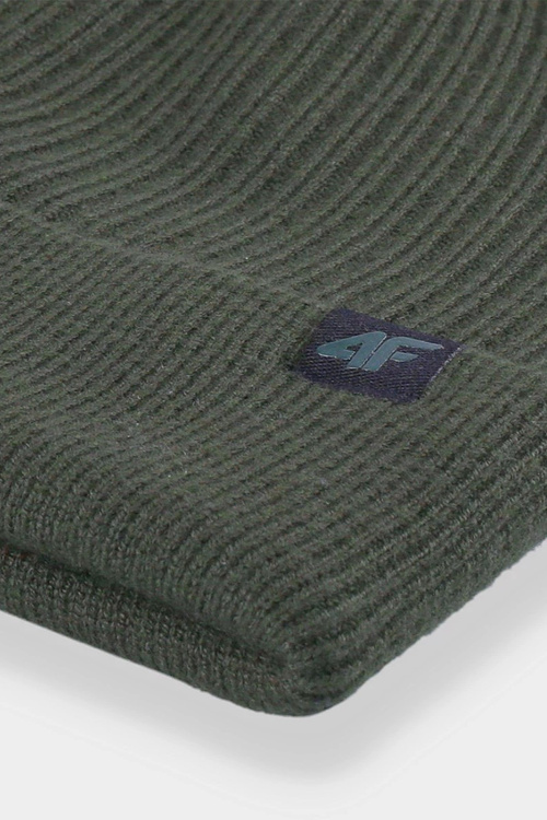 Mužská Zimná Čiapka 4F 4FAW23ACAPM309-43S Khaki