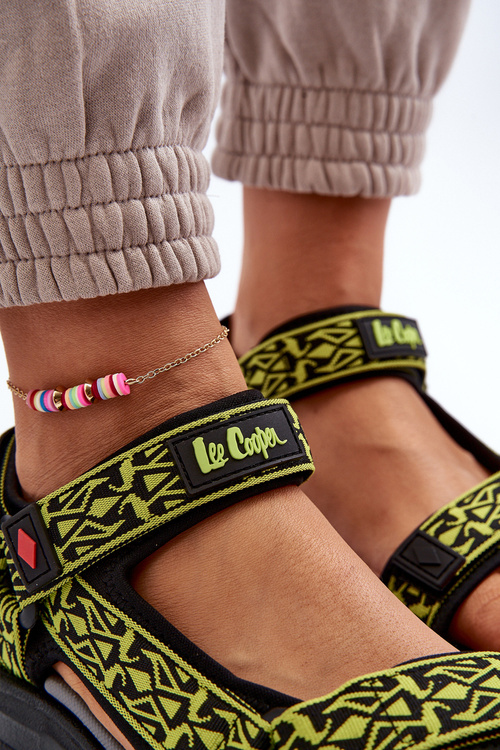 Dámské sandály Lee Cooper LCW-23-34-2609 Limetkové