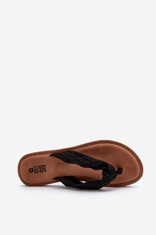 Dámské žabky Big Star LL274625 Černé