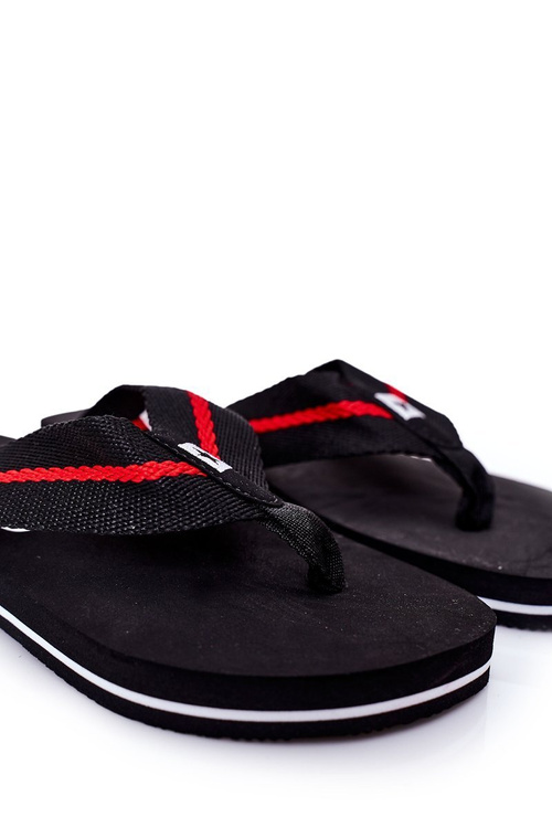 Pánske flip -flops Big Star ff174479 čierna