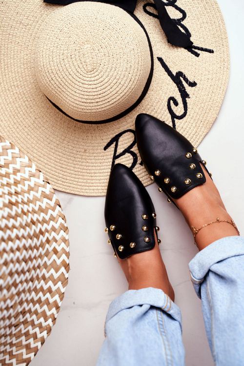 Lu Boo dámské papuče černé Seniorita