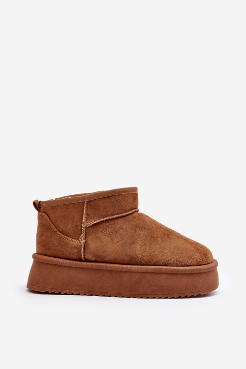 Dámské zimní boty na tlusté podrážce Camel Caliksa