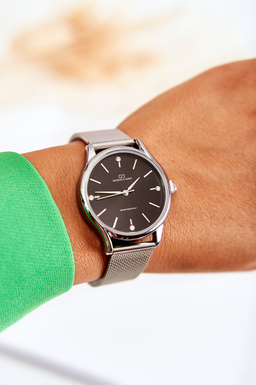 Dámské vodotěsné hodinky Giorgio & Dario stříbrný