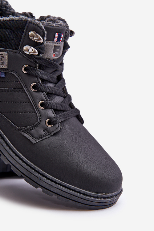 Zateplené Pánske Topánky Čierne McBraun