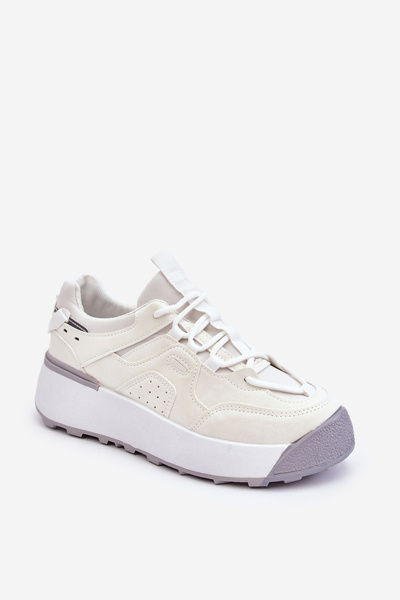 Dámské sportovní boty na platformě Bíle Dakari