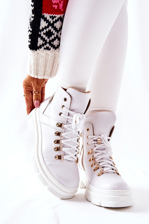 Kožené izolované topánky Bresscia