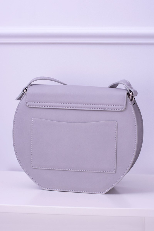 Monnari šedá dámská taška na spojky s barevnými boky BAGA660