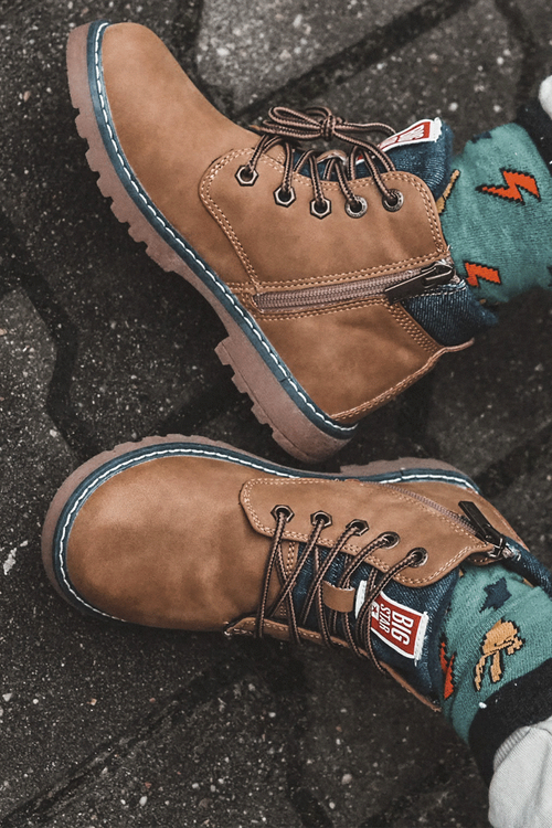 Dětské Trappery Big Star KK374130 Velbloud