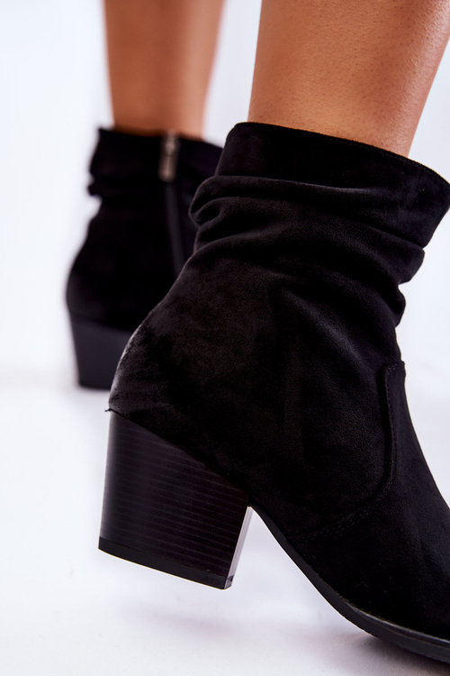 Dámské semišové teplé boty Černe Wenche