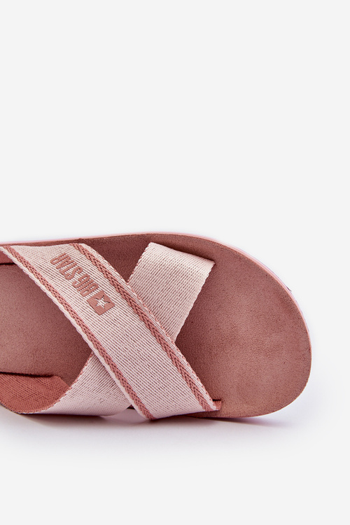 Dámske žabky Big Star NN274A058 Ružové