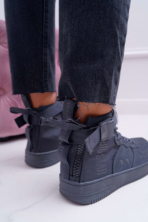 Dámská Obuv Sneakers šedé Big Star EE274661