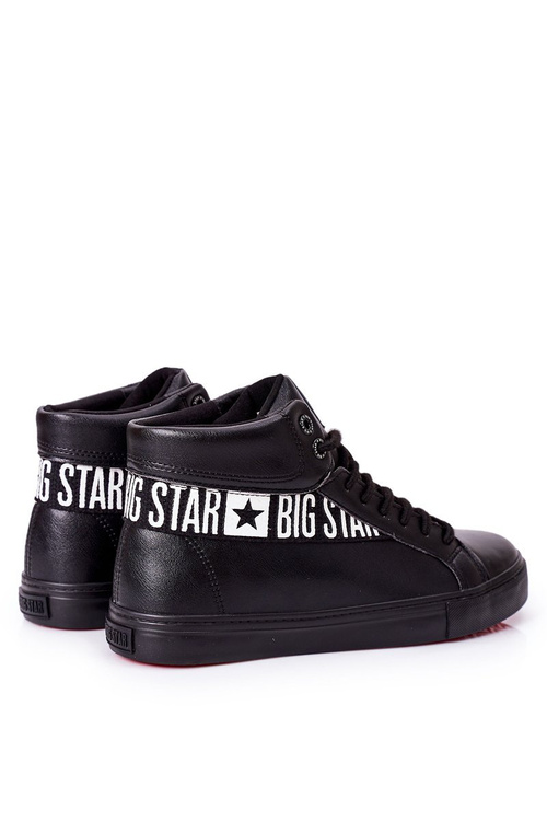 Pánské Tenisky Big Star Vysoké Černé EE174339