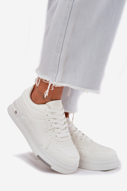 Nízké dámské sneakersy Big Star RR274A310 HI-POLY SYSTEM Bílé