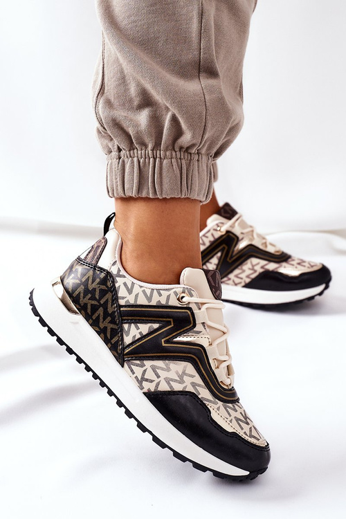 Dámská Sportovní Obuv Sneakersy Béžové-Černé Always