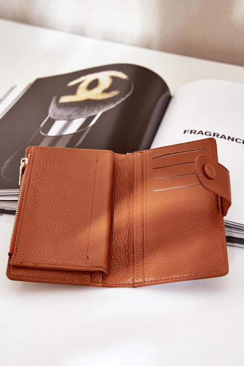 Dámska Peňaženka Z Eko Kože Hnedá Isamille