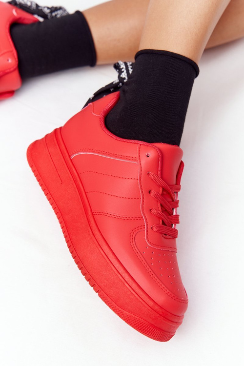 Dámská Sportovní Obuv Na Platformě červené This Is Me