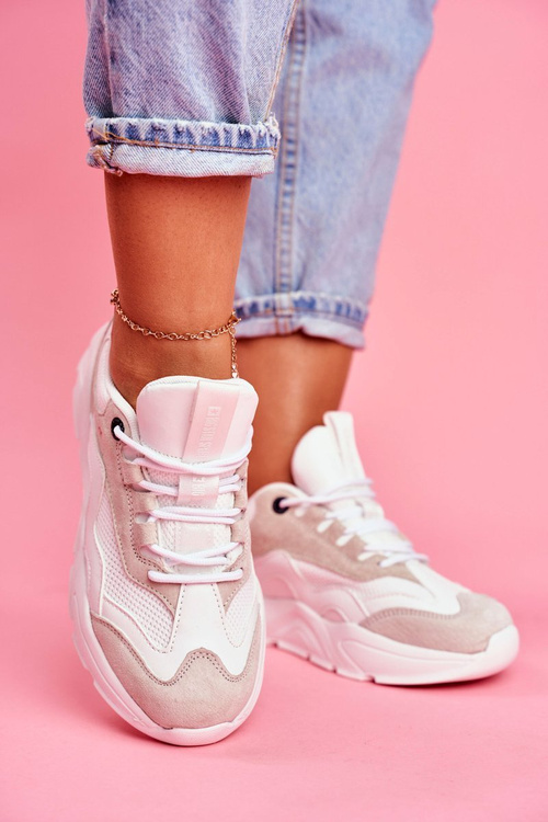 Dámská Sportovní Obuv Big Star Bílá FF274958