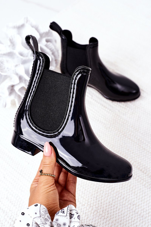 Black Lily Galoshes