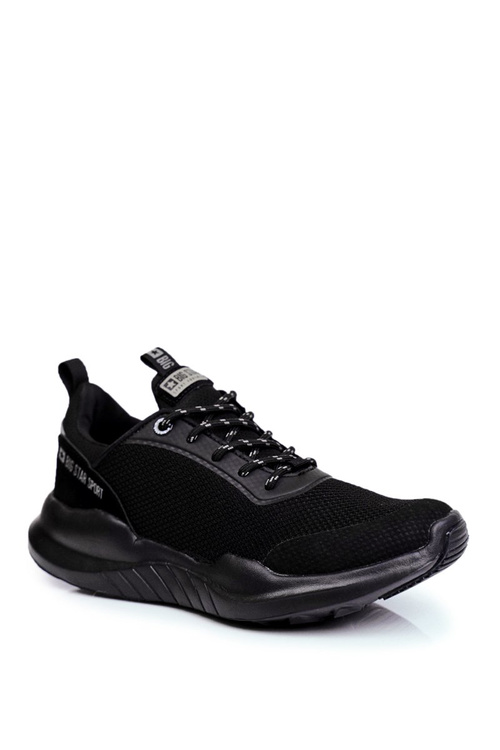Pánske športové topánky Big Star Black FF174177