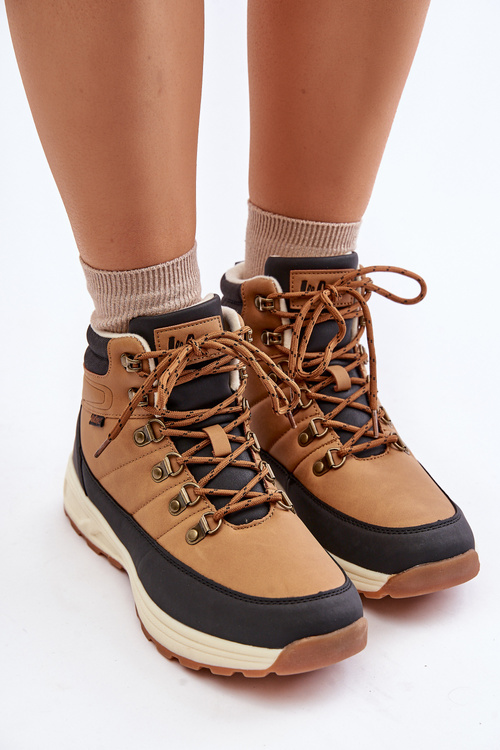 Zateplené Pánské Trekingové Boty Hnědé Lee Cooper LCJ-24-03-3035M