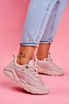 Dámske športové topánky tenisky Big Star Pink FF274960