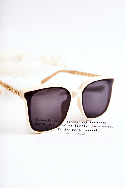 Dámské sluneční brýle V130035 Bíle