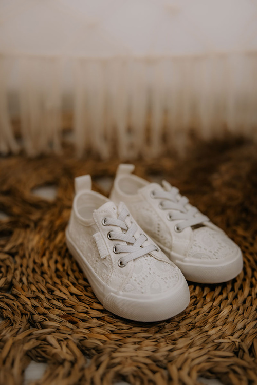 Prolamované Tenisky Big Star JJ374020 Bílé