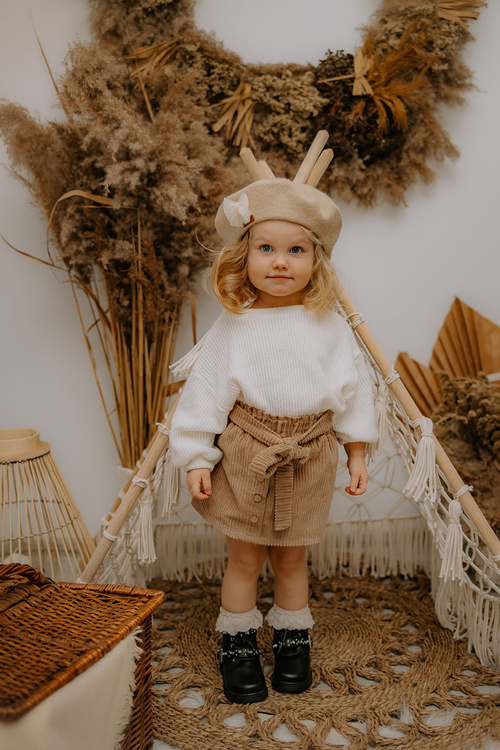 Dětské Boty zateplené Se Zipem Černé Flossie