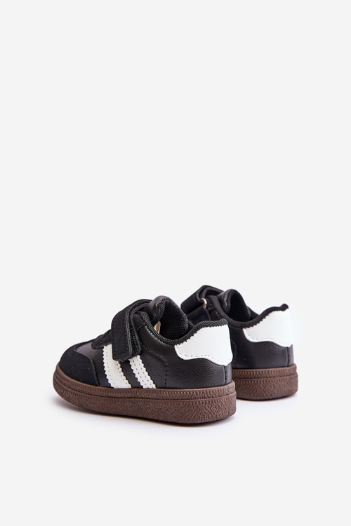 Dětské Tenisky Na Suchý Zip Černé Tromella