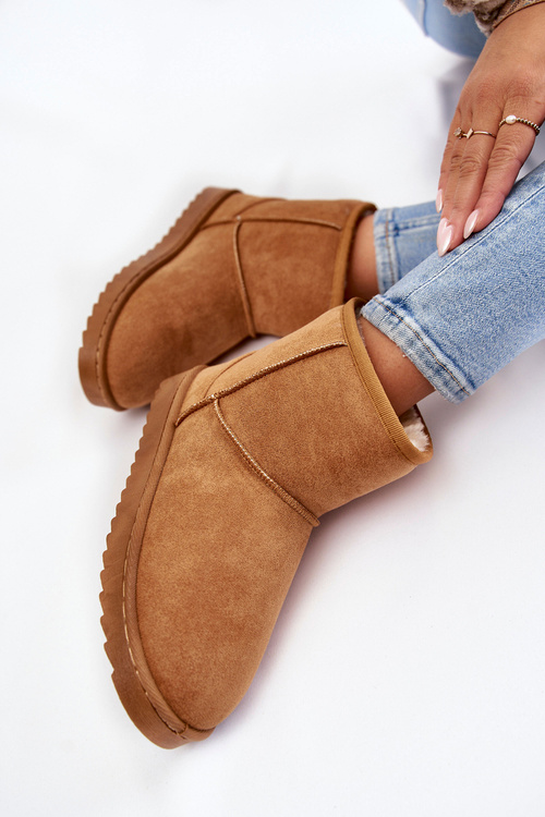 Dámské teplé sněhule Světle hnědá Virgina