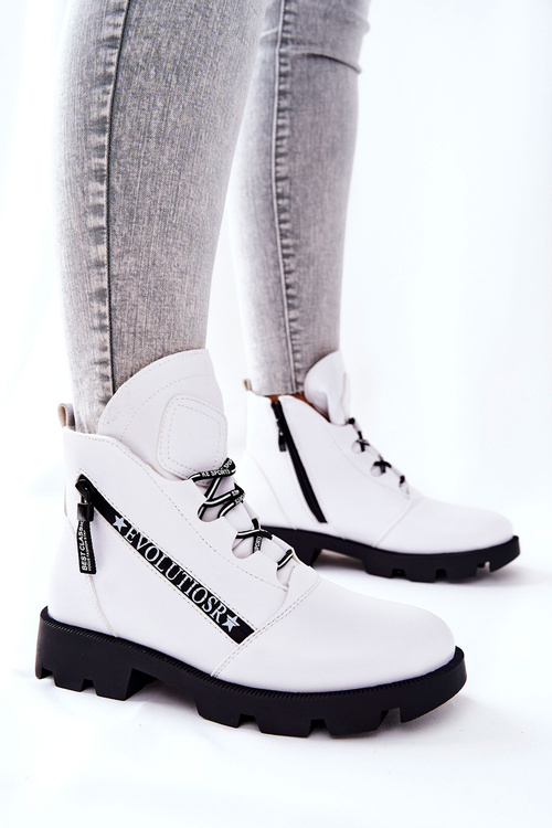 Topánky izolované kožušinou Sergio Leone White TR740