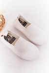Dětské Nazouvací Tenisky Slip-On Big Star HH374105 Bílé