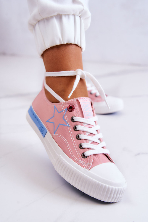 Dámské nízké tenisky BIG STAR JJ274385 Růžová