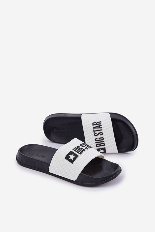 Pánské Pantofle Big Star JJ174506 Bílé