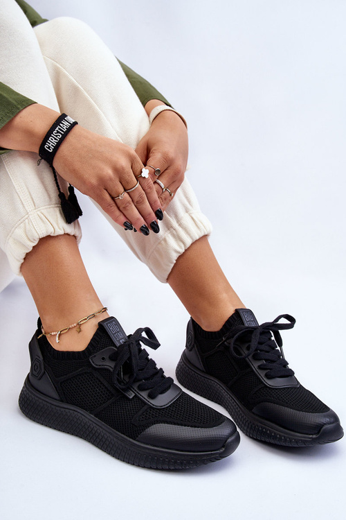 Dámské pohodlné tenisky Memory Foam System Big Star LL274414 Černá