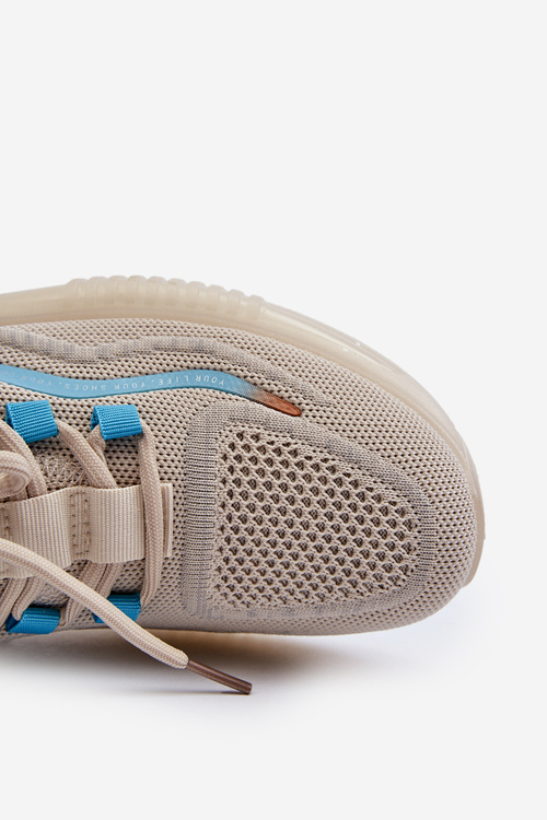 Pánské sportovní boty HI-POLY SYSTEM Big Star NN174452 Beige