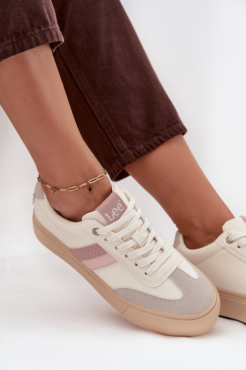 Dámské tenisky LEE AILANI WOMEN LOW 50253004.02A Vybledlá bílá