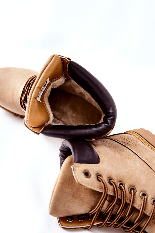 Dámské Oteplovačky Trappers Béžové Crush