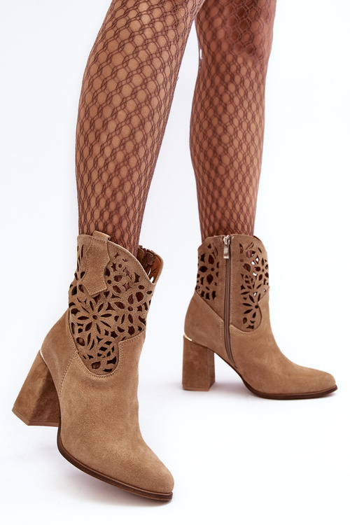 Topánky Lewski 3264 Openwork topánky