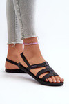 Dámske Ploché Sandále 83516 Ipanema Style Sandal Fem Čierne