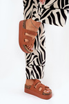 Šľapky Na Masívnej Platforme Camel Daldiva