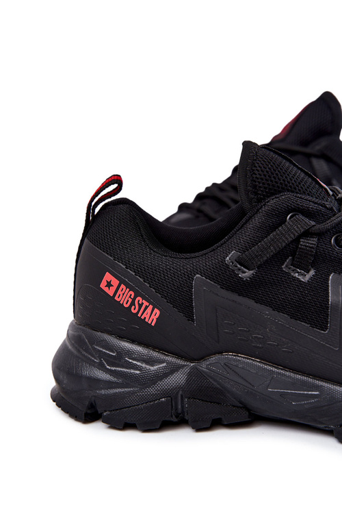 Pánské sportovní boty Memory Foam Big Star KK174109 Černe