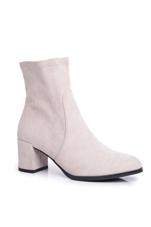 Dámské Kotníkové Boty Na Podpatku Sergio Leone Slip-on Sedé LikeStar