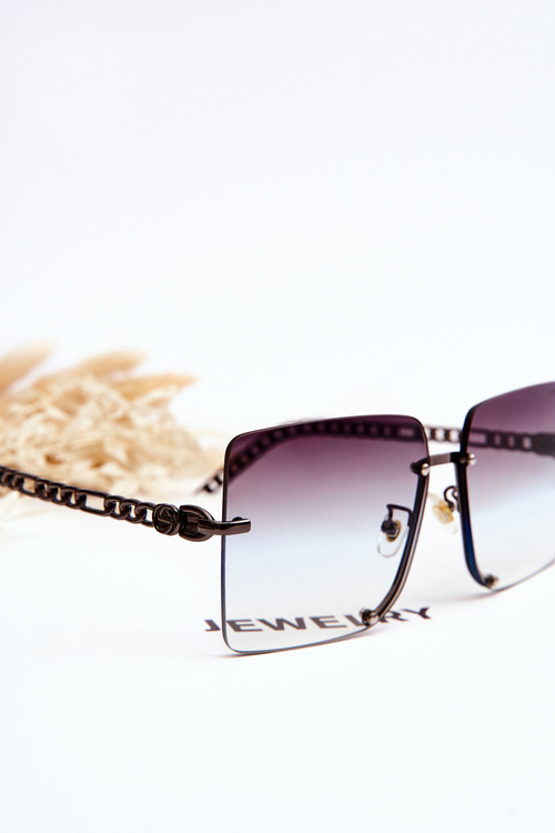 Štvorcové slnečné okuliare Prius V508 tmavé