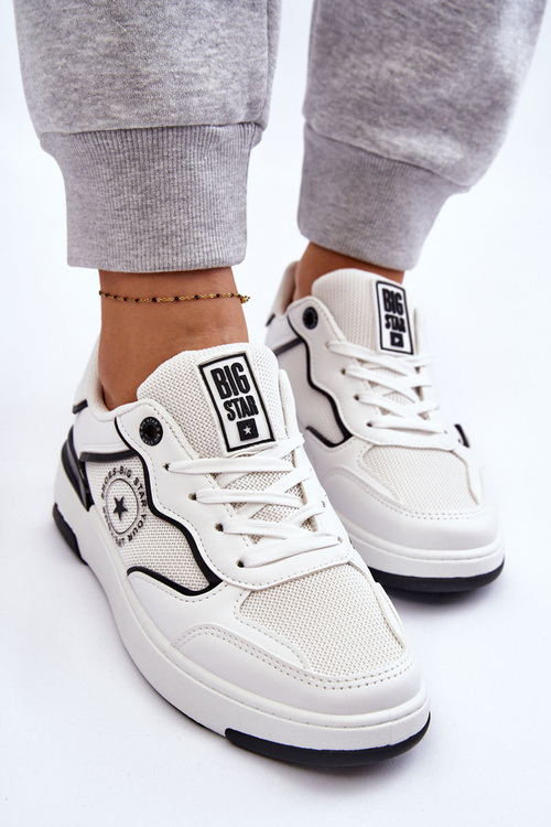 Dámske športové topánky Veľká hviezda LL274440 Biela a čierna