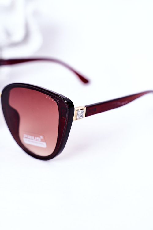 Dámské Sluneční Brýle Butterfly Hnědé Ombre