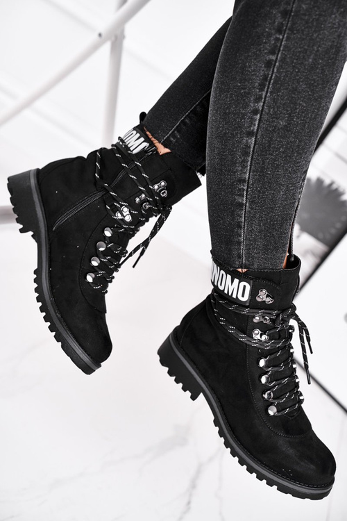 Dámske ploché podpätky Dámske päty čierne Popsi