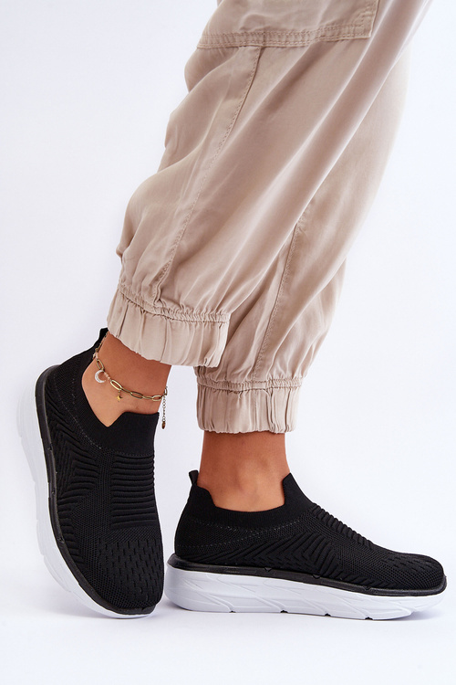 Dámská nazouvací sportovní obuv Černá Ferive