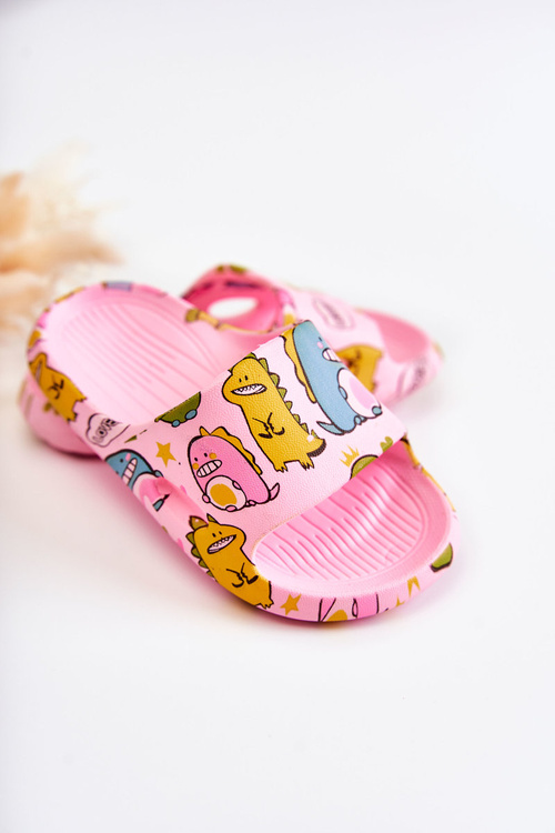 Ľahké detské flip -flops ružové Astro